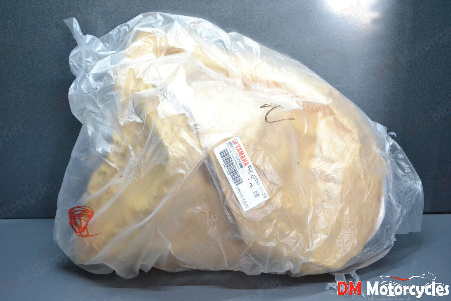 Yamaha genuine new yzf r6 06 - 07 nose upper left panel pn 2c0-2835g-01-p0