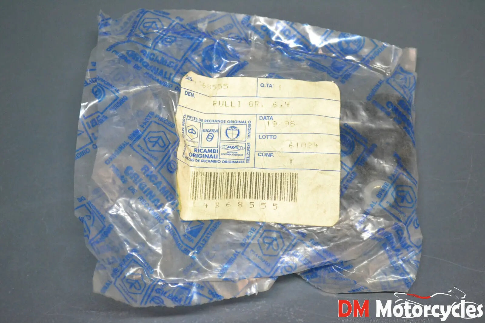 Piaggo genuine new zip fly nrg liberty typhoon 50cc 6.40gr roller kit pn 4368555