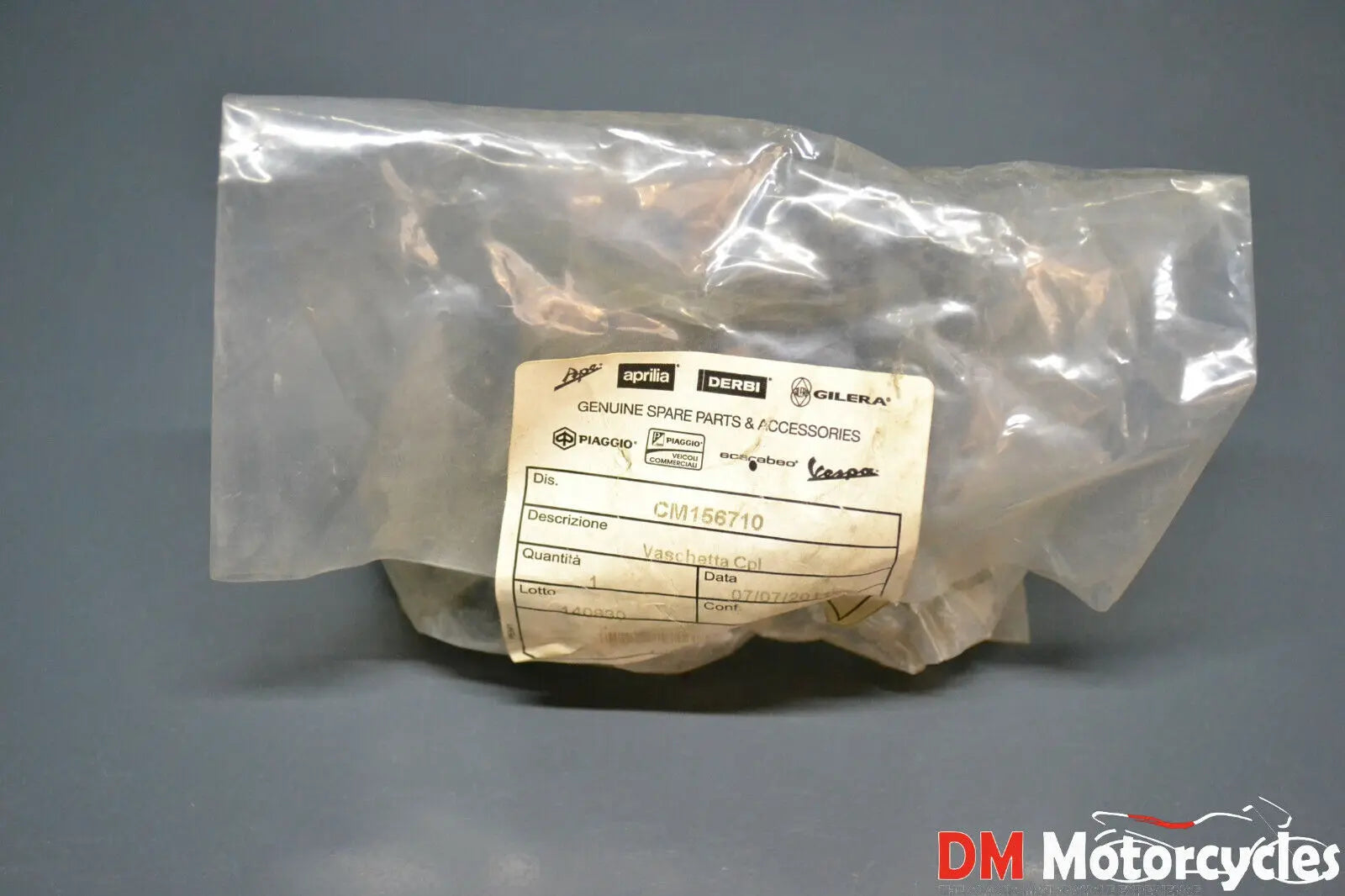 Piaggio genuine vespa gts x9 x8 beverly carburetor float chamber pn cm156710