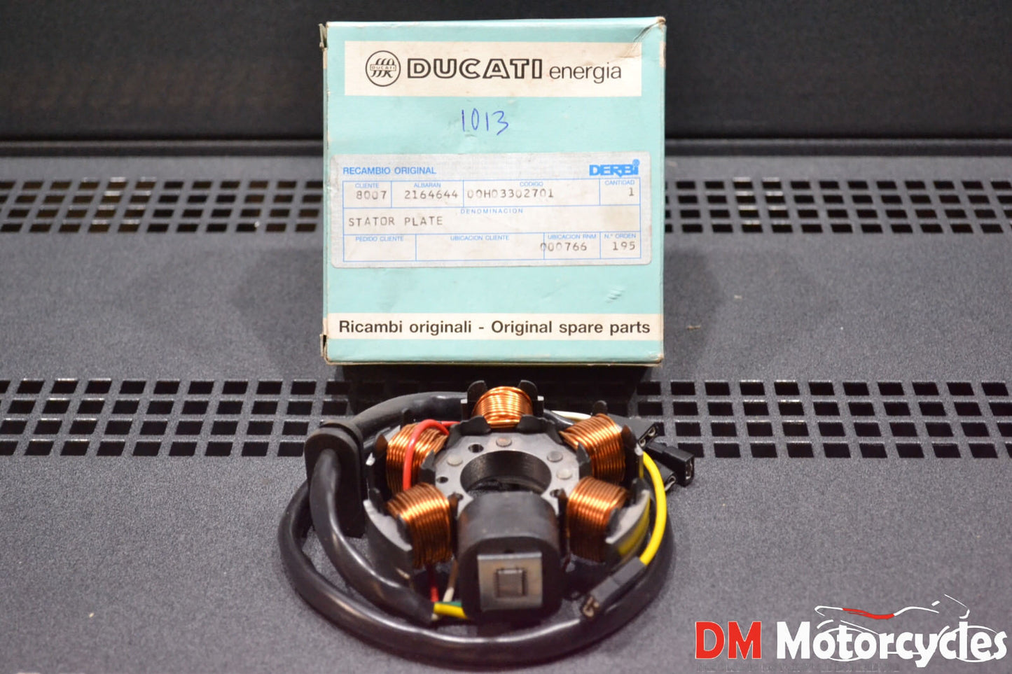 Derbi genuine new gpr 50 1997 - 2000 alternator stator pn 00h03302701