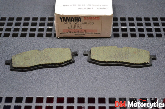 Yamaha genuine nos yz 125 yz 250 yz 490 1985 front brake pad kit pn 56a-w0046-00