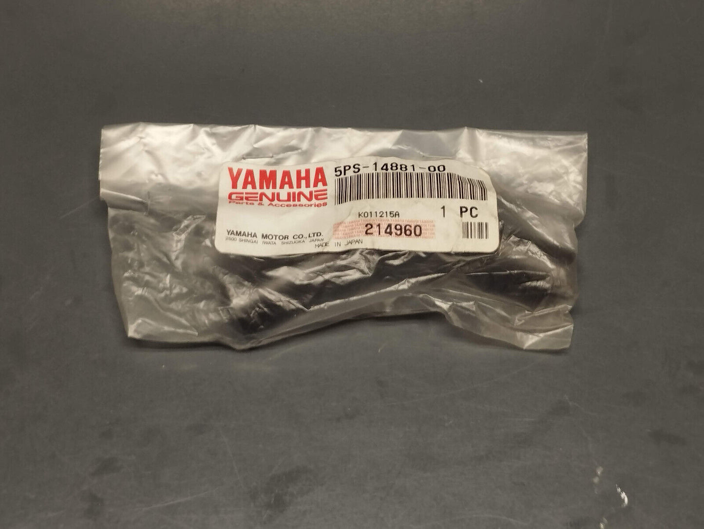 Yamaha genuine new tdm 900 intake hose bend 1 pn 5ps-14881-00