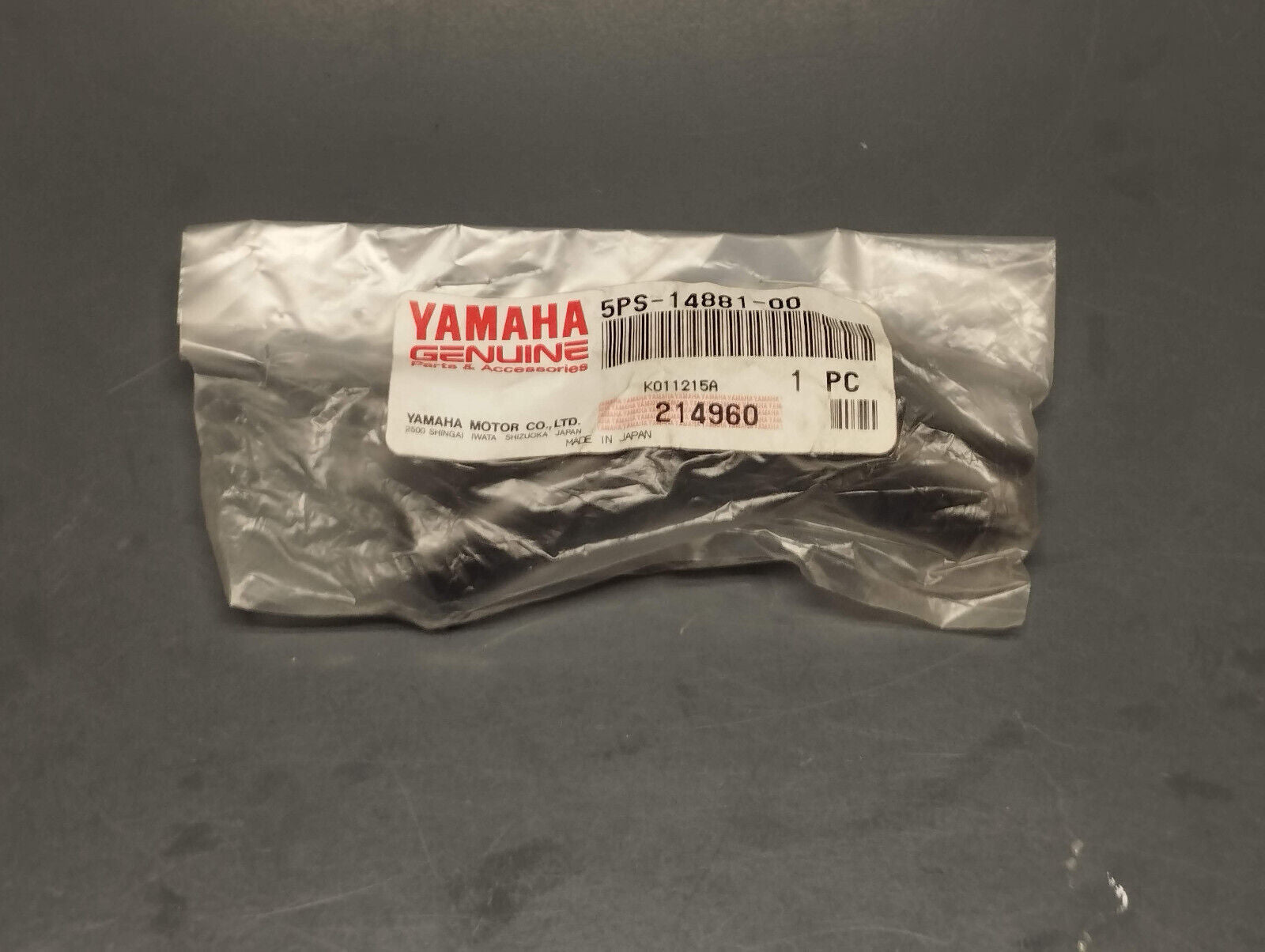 Yamaha genuine new tdm 900 intake hose bend 1 pn 5ps-14881-00