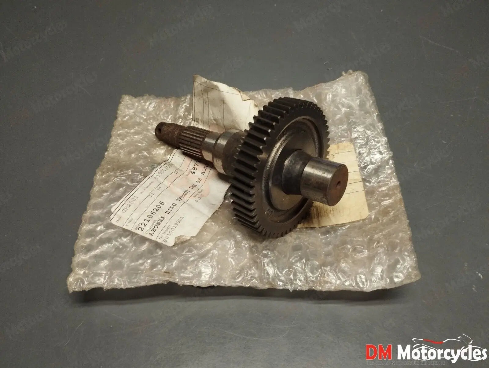 Piaggio genuine new vespa primavera liberty dna 50 wheel axle gear pn 4871615
