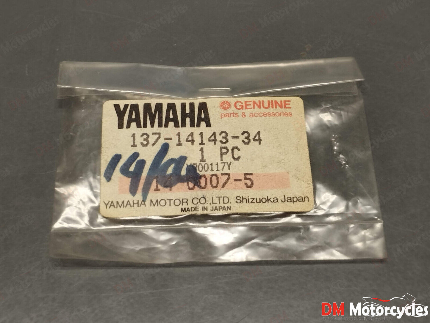 Yamaha genuine nos dt xt tt 250 yt ty 175 mx 125 lt rt yz main jet 137-14143-34