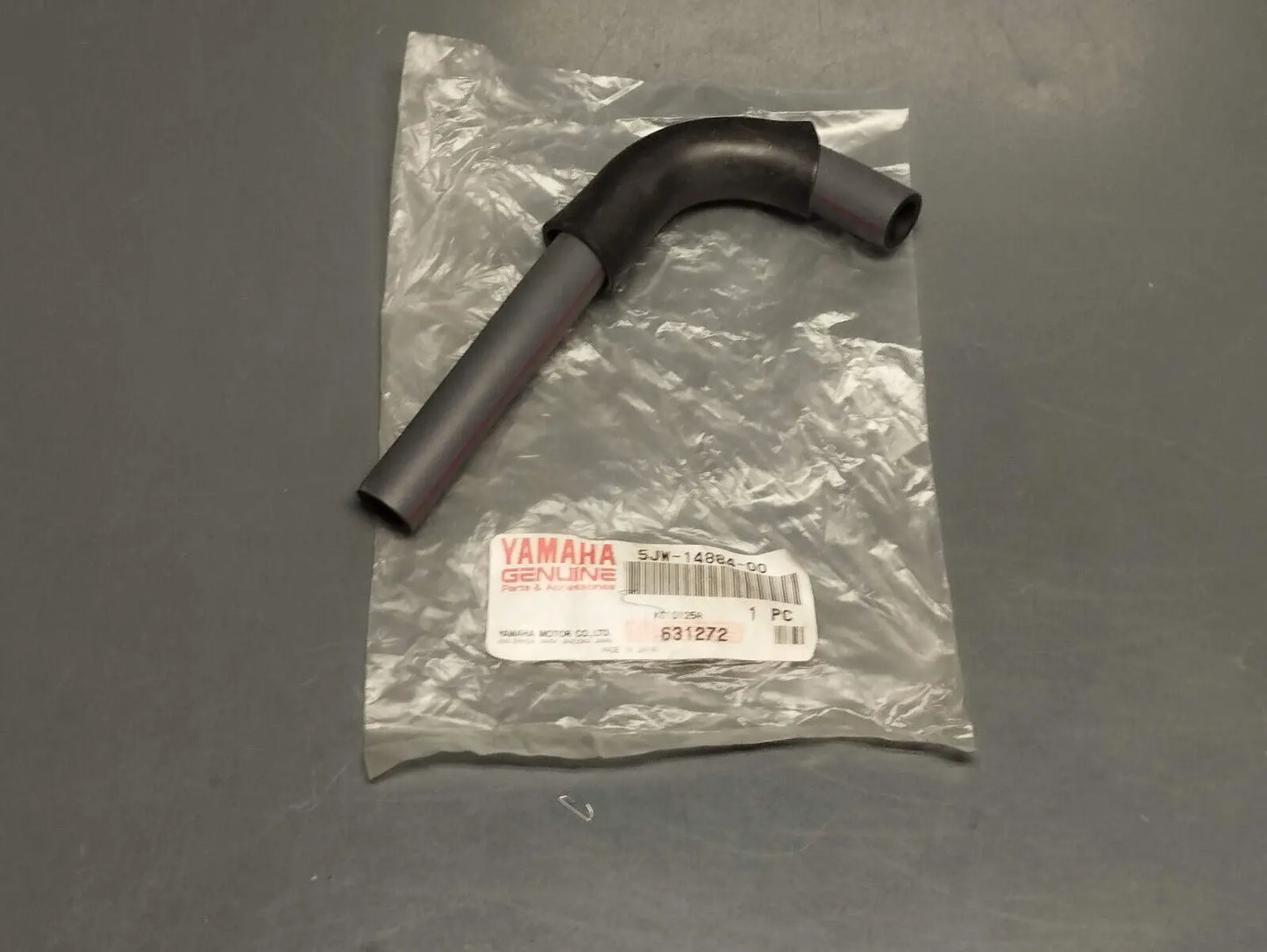 Yamaha genuine new fjr 1300 air induction system bend 4 hose pn 5jw-14884-00