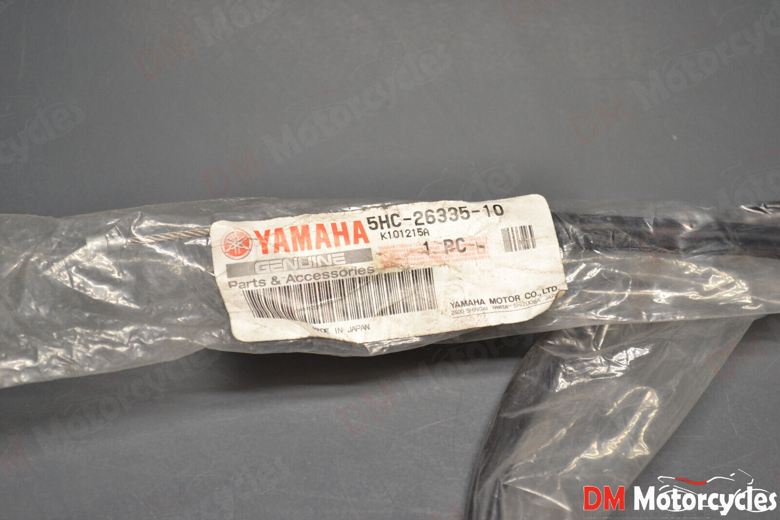 Yamaha genuine new yz 250 clutch cable pn 5hc-26335-10