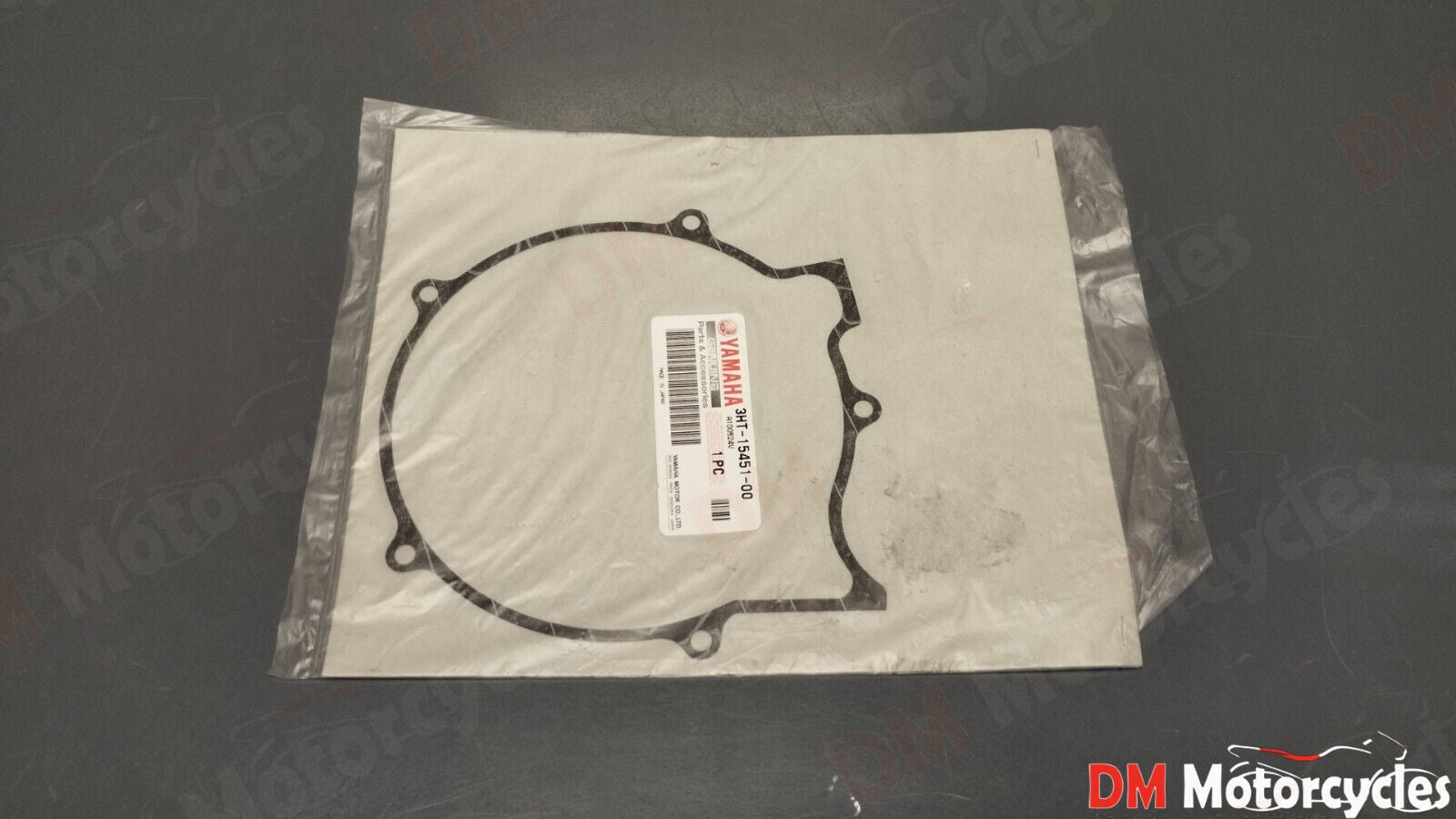 Yamaha genuine new tt xt sr crankcase cover gasket pn 3ht-15451-00