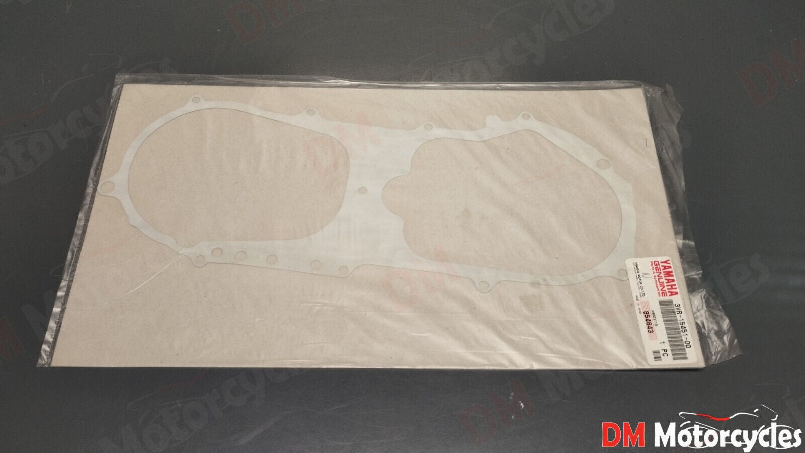 Yamaha genuine new cy 90 ya 90 ye 80 crankcase cover gasket pn 3vr-15451-00