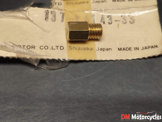 Yamaha genuine new xt tt 250 yt 175 dt 125 rd main jet no 165 pn 137-14143-33