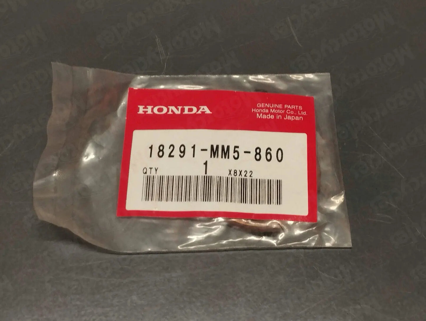 Honda genuine new vt 750 cb 1300 1100 1000 exhaust pipe gasket pn 18291-mm5-860