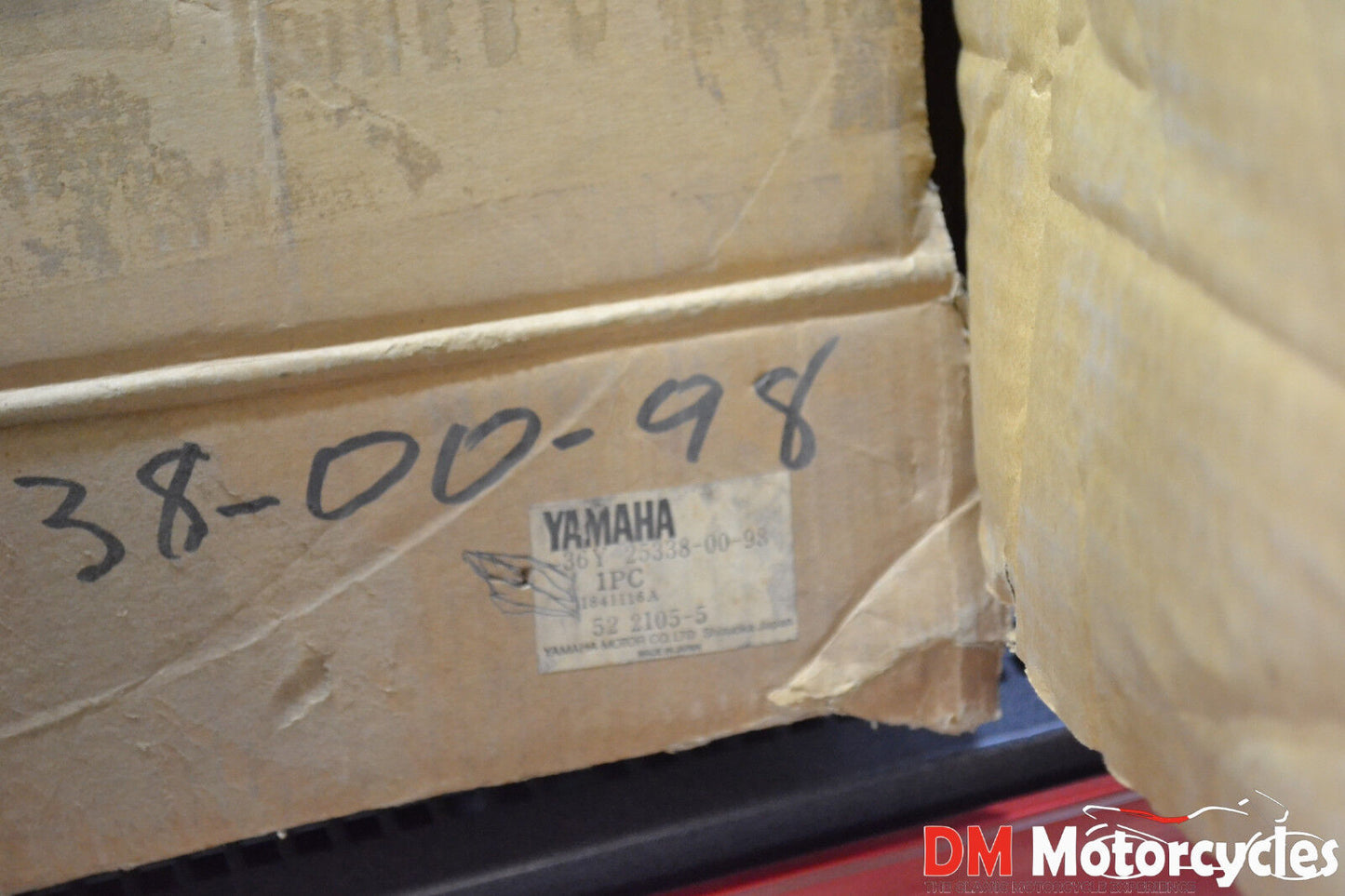 Yamaha genuine nos fj1100 fj 1100 rear cast wheel rim pn 36y-25338-00-98