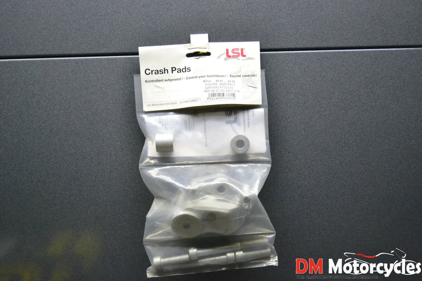 Lsl genuine crash protector mounting kit Suzuki gsr600 06 pn ls550s107