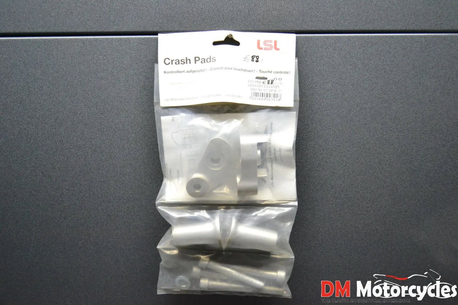 Lsl genuine crash protector mounting kit yamaha yzf r1 07 - on pn ls550k124