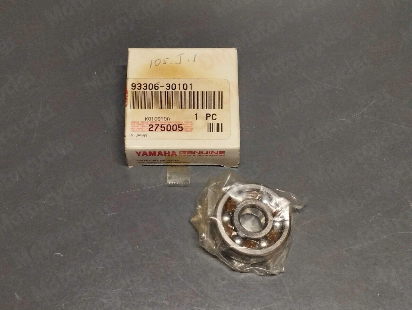 Yamaha genuine nos xv 1900 fzr srx 250 sdr 200 tdr xc 125 bearing pn 93306-30101