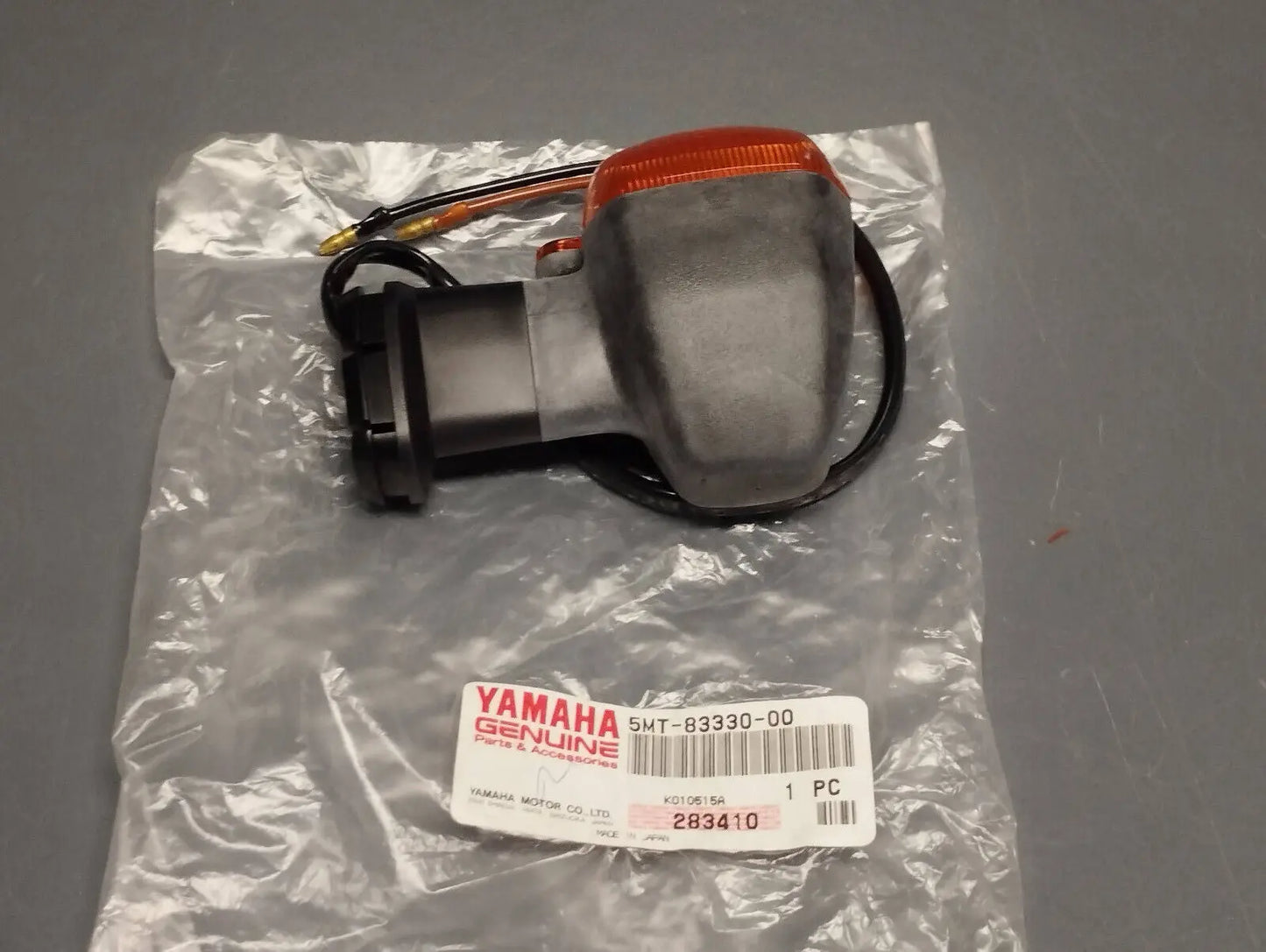 Yamaha genuine new yzf r6 2001 02 rear left turn signal pn 5mt-83330-00
