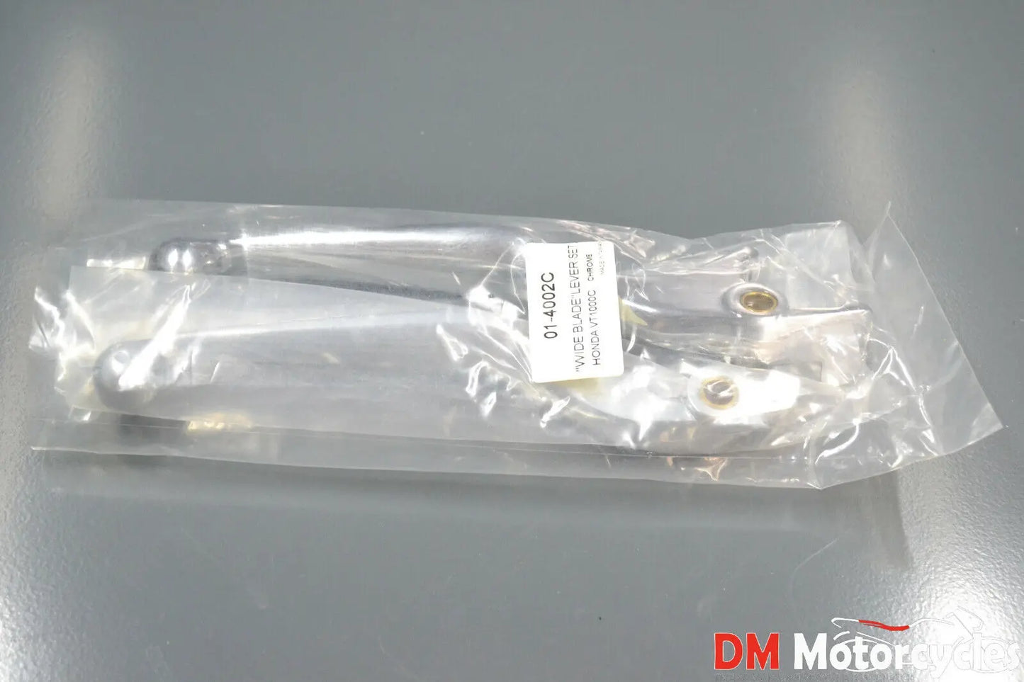 Aftermarket nos honda vt1000 vt 1000 chrome wide blade brake clutch lever set 