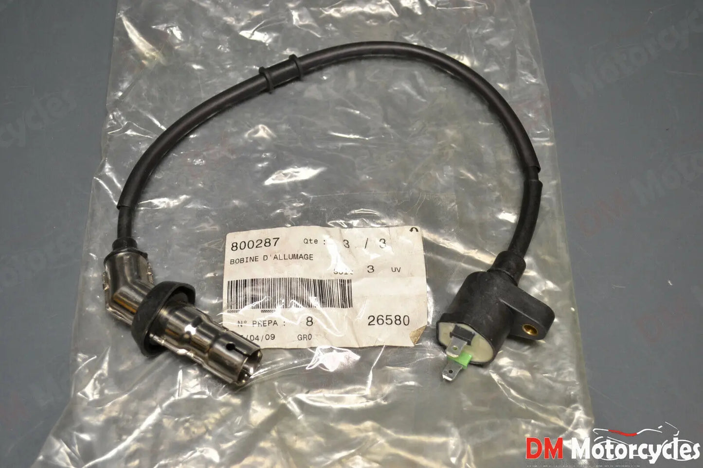 Peugeot genuine new Sum 125 ignlition coil pn 800287
