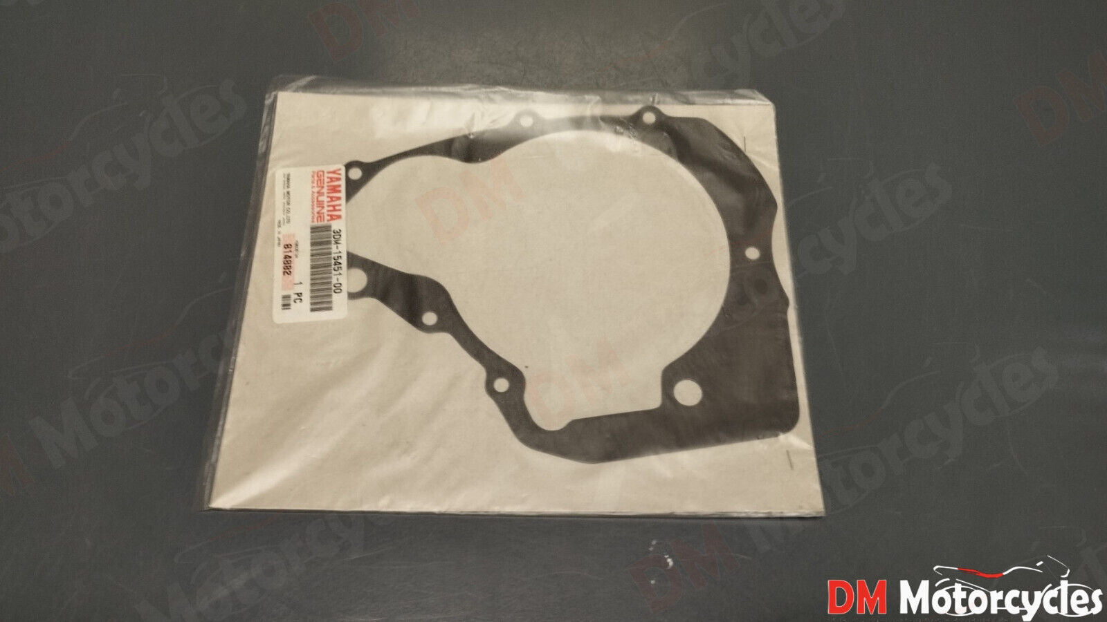 Yamaha genuine new v star virago xv 250 crankcase cover gasket pn 3dm-15451-00