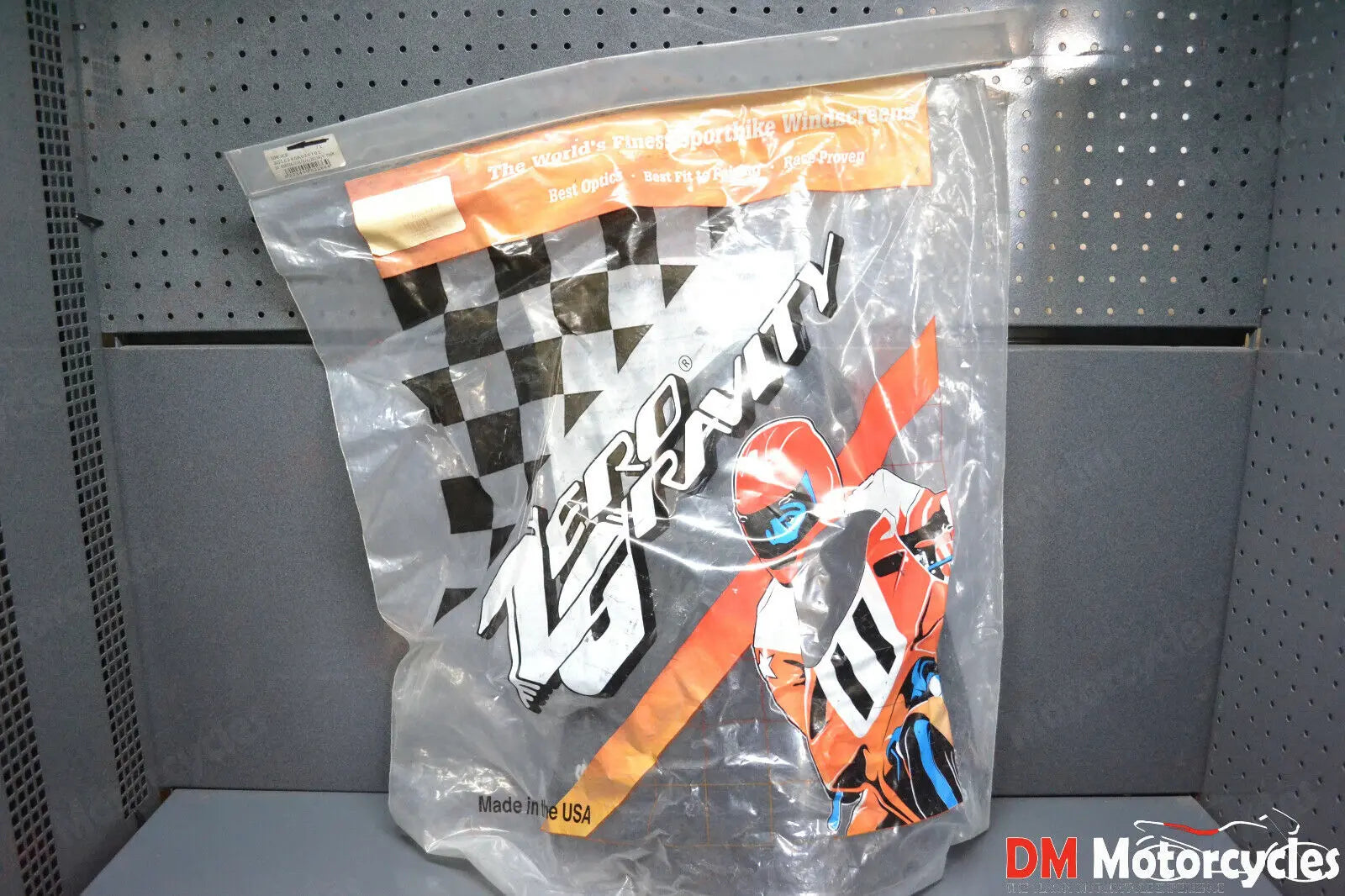 Genuine new Zero Gravity double bubble smoke windshield kawasaki zx6 zx6rr 05 06