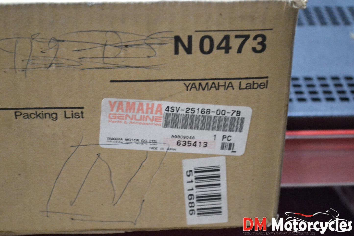 Yamaha genuine new yzf 1000r 1997 front cast wheel rim pn 4sv-25168-00-7b