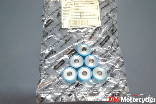 Piaggio genuine vespa gt250 gilera runner vxr 200 10,7g 6 roller set pn 4857135
