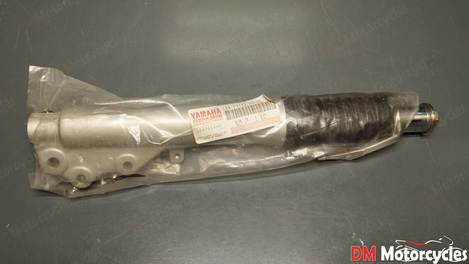 Yamaha genuine new cr50z target 1996 right fork assy pn 3nw-f3102-00-0l