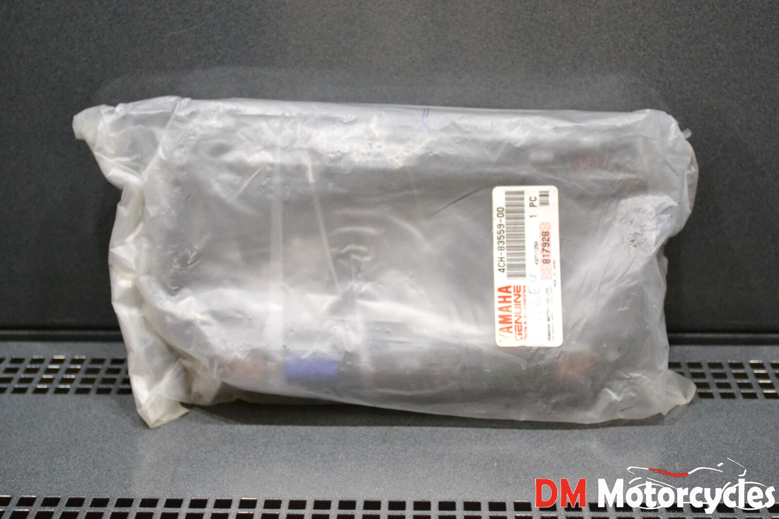 Yamaha genuine nos fz750p fz 750 police bike gauge glass cover pn 4ch-83559-00