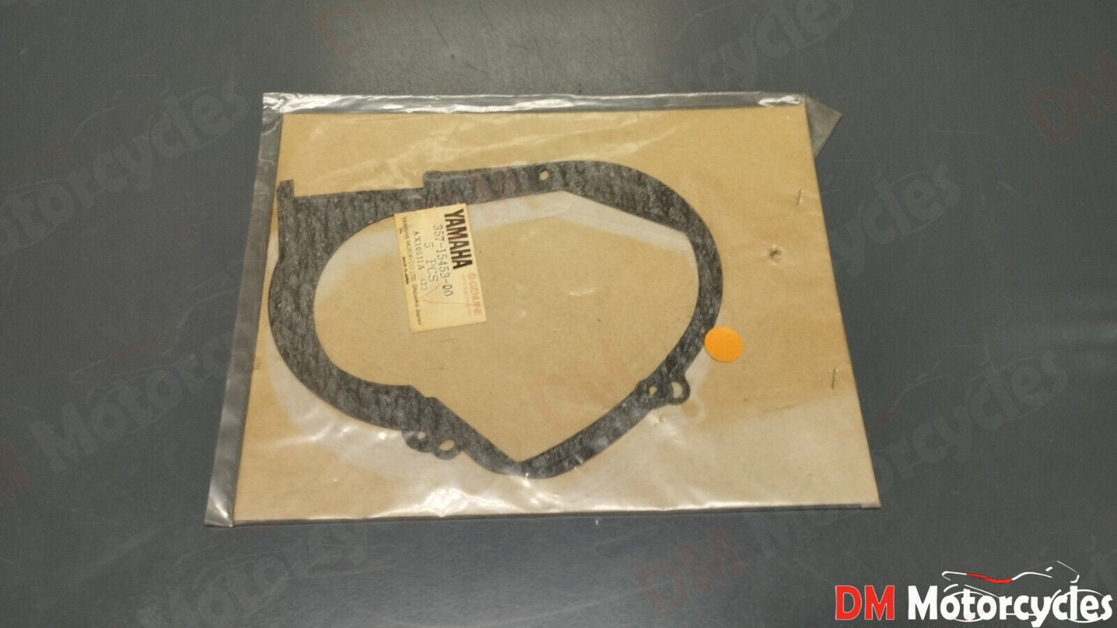 Yamaha genuine nos yb 100 crankcase cover gasket pn 357-15453-00