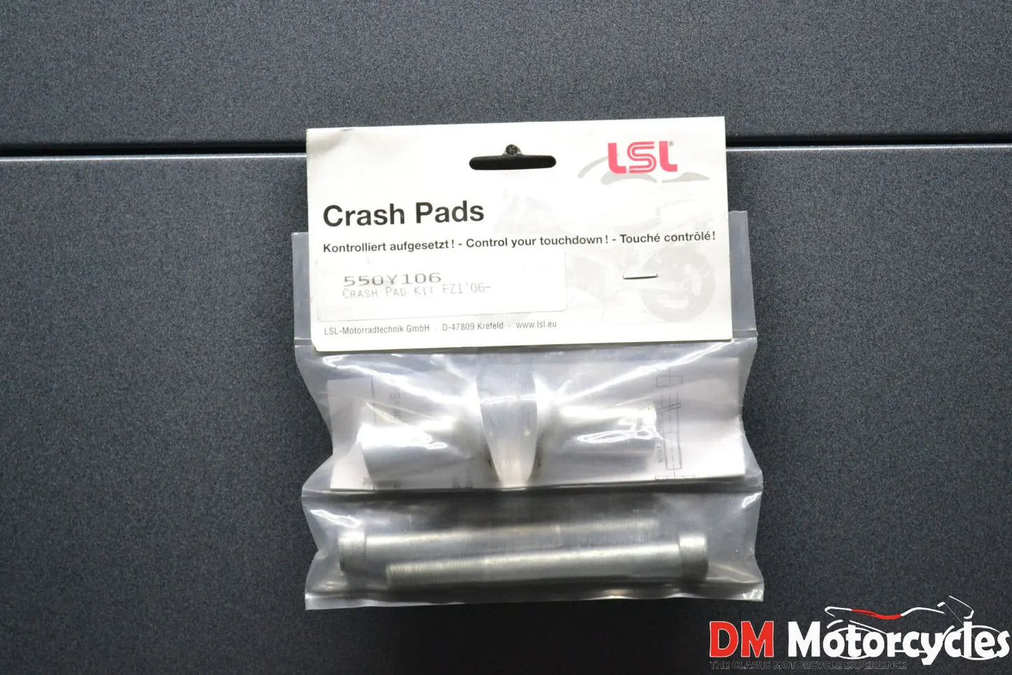 Lsl genuine crash protector mounting kit yamaha fz1 2006 pn ls550y106