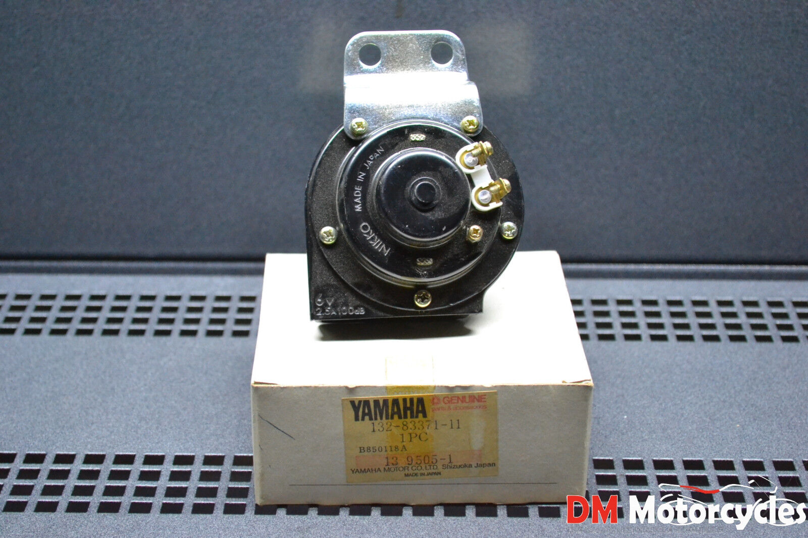 Yamaha genuine nos l1 yl2 ycs1 6v horn pn 132-83371-11