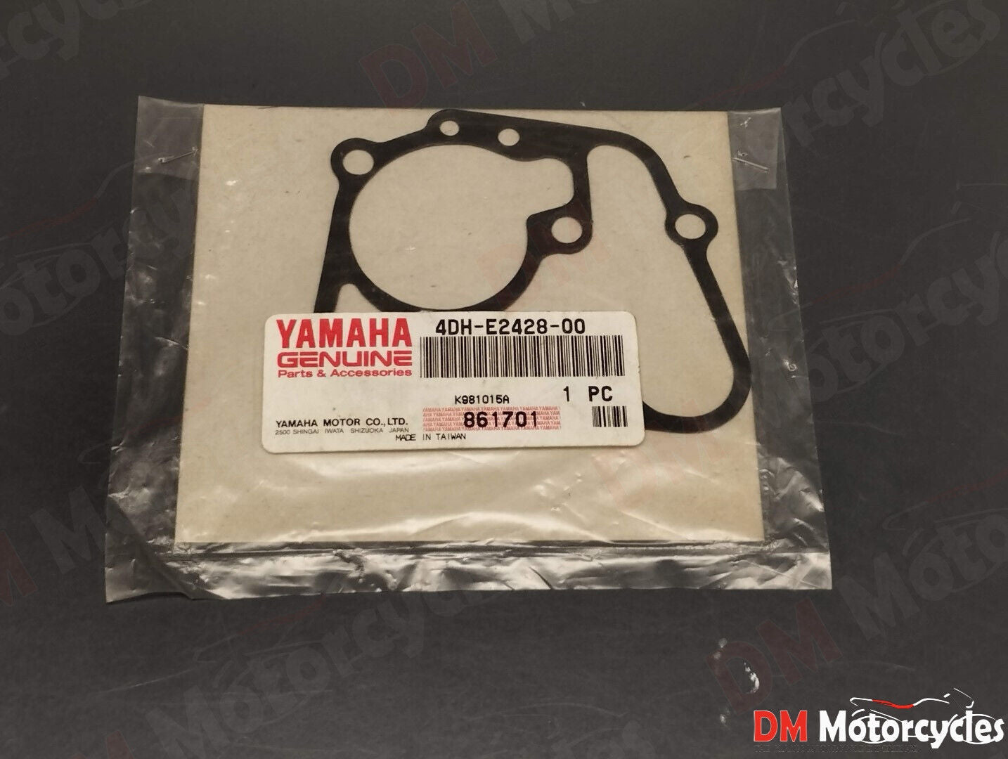 Yamaha genuine new yp 125 majesty housing cover gasket pn 4dh-e2428-00