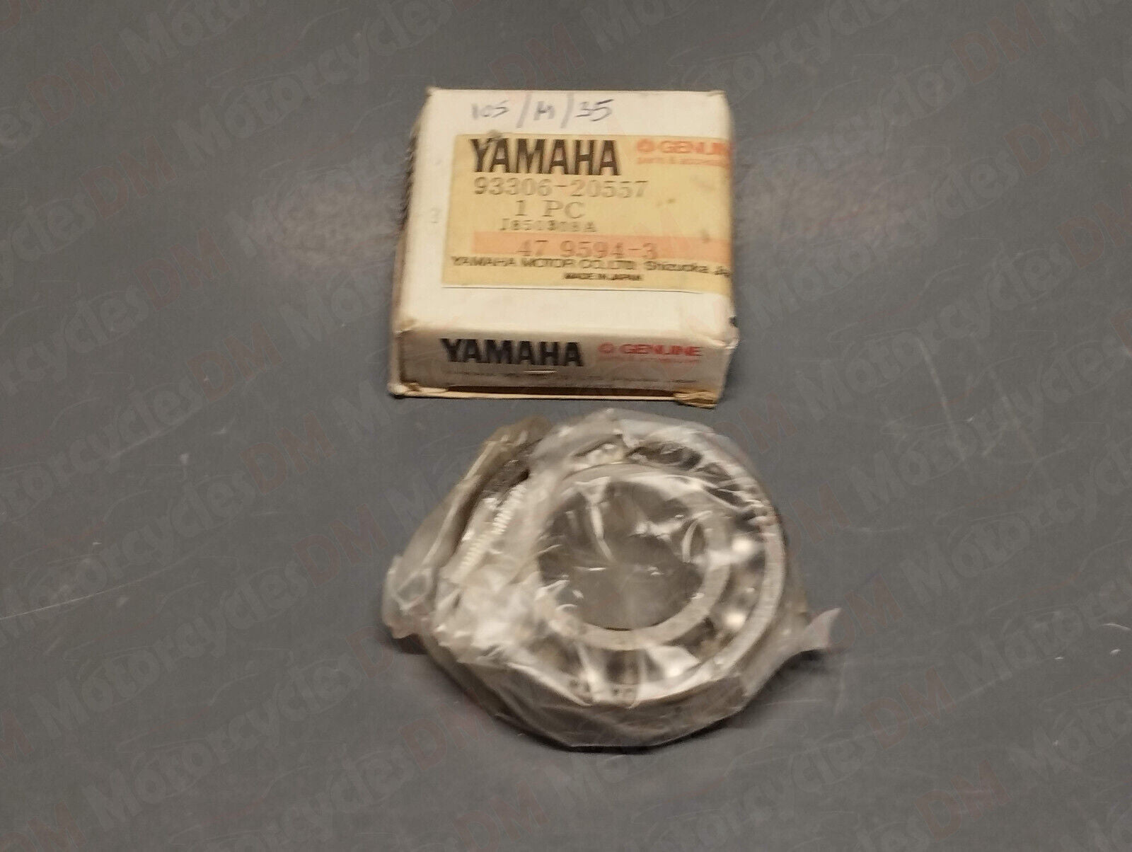 Yamaha genuine nos bw 350 srx 250 xt 350 250 225 bearing 30x pn 93306-20557