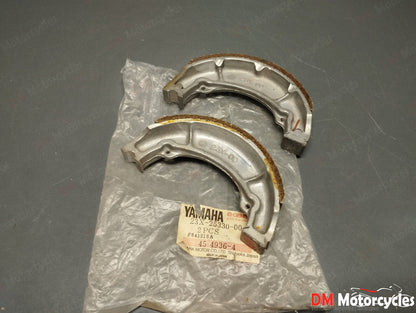 Yamaha genuine nos yz 490 yz 250 brake shoes kit pn 23x-25330-00