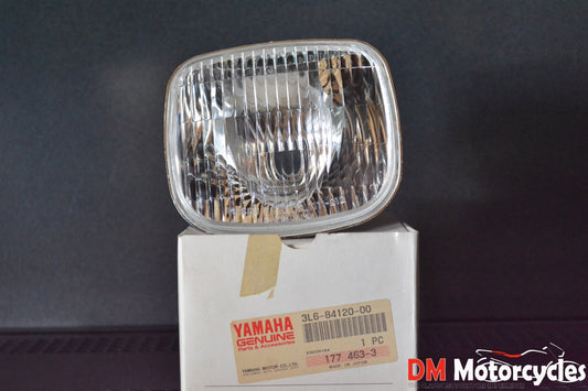Yamaha genuine nos yt125 yt 125 1980 - 1985 headlight lens pn 3l6-84120-00