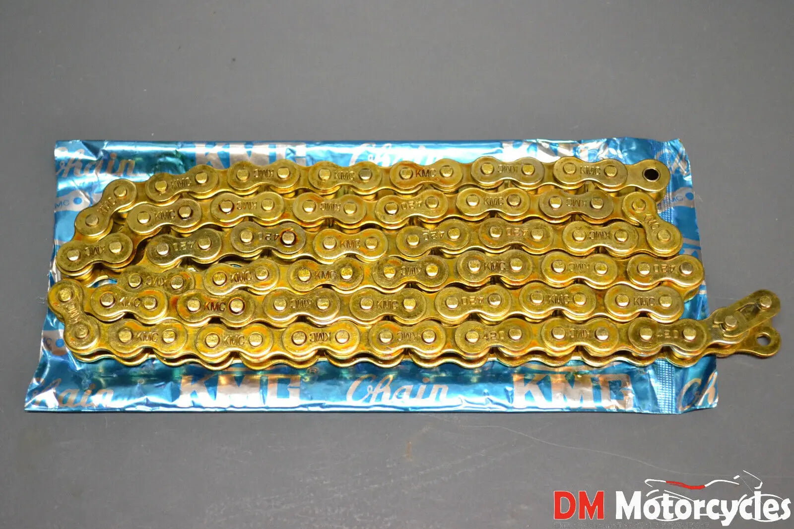 KMC Gold motorcycle chain 420 90 links for Monkey Dax chaly c90 gorilla chappy
