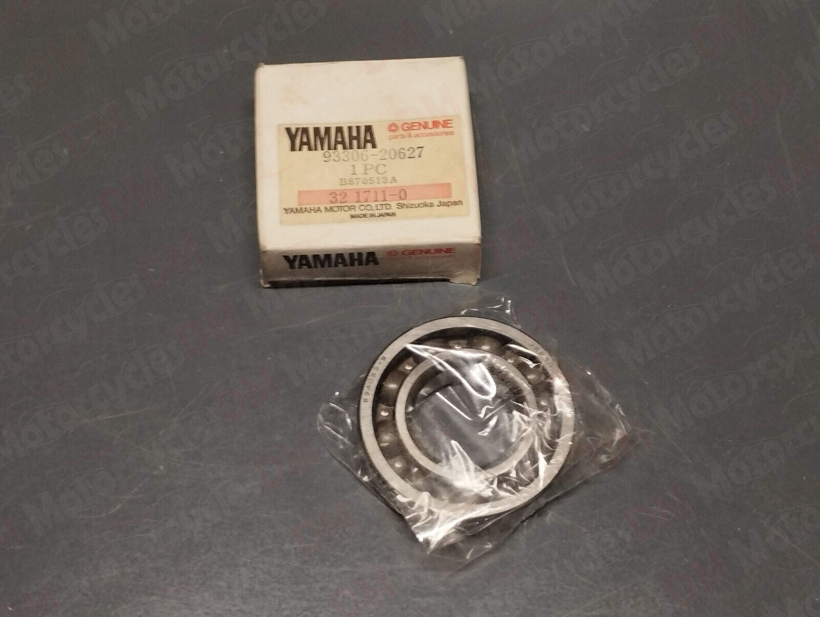 Yamaha oem tz750 dt 400 250 ty 250 mx 250 yds ym1 it yz gp bearing pn 93306-20627