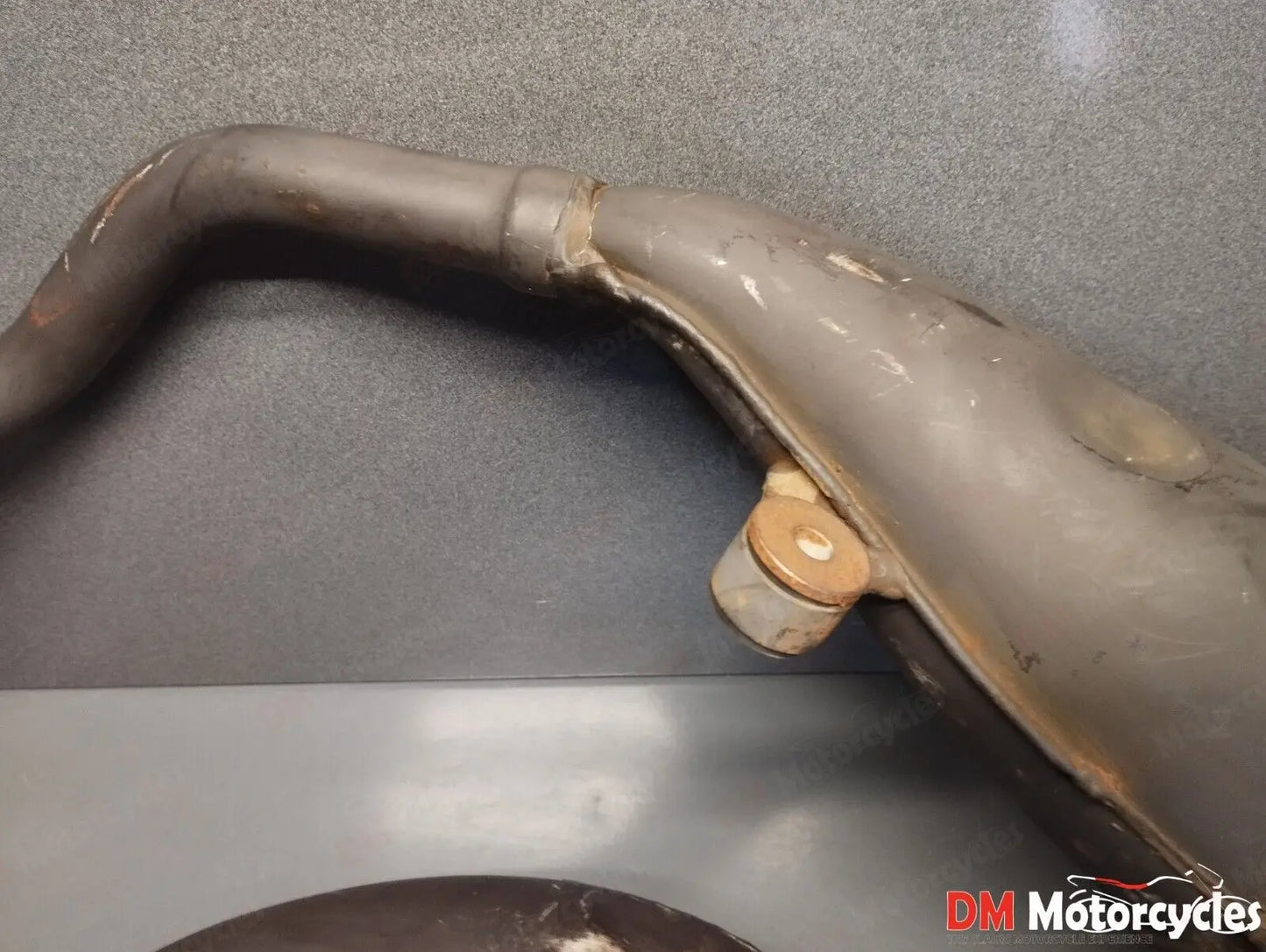 Aprilia genuine used RS250 RS 250 89/235*0009*00 exhaust muffler Complete