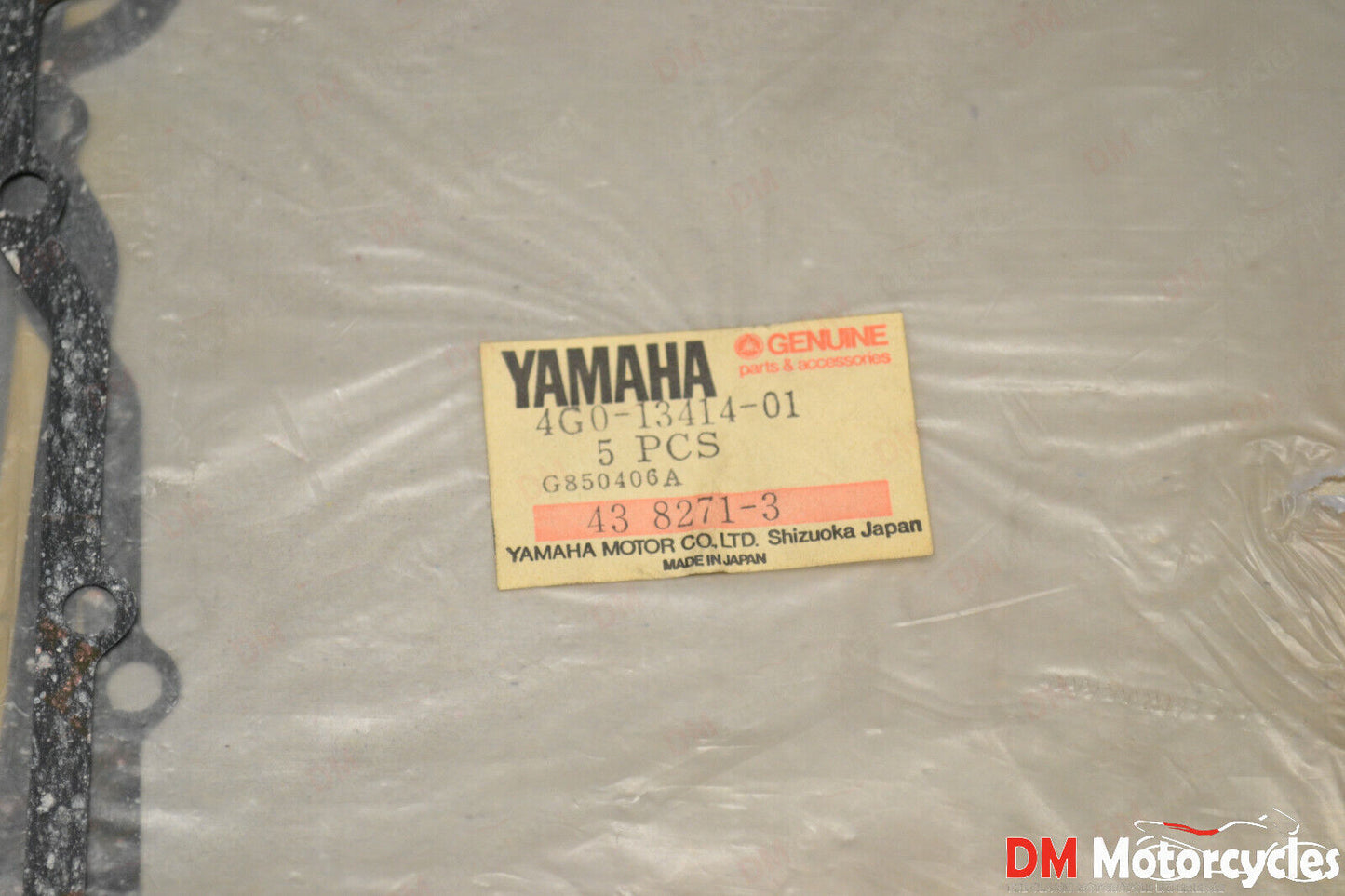 Yamaha genuine nos xj 550 fj 600 strainer cover gasket pn 4g0-13414-01