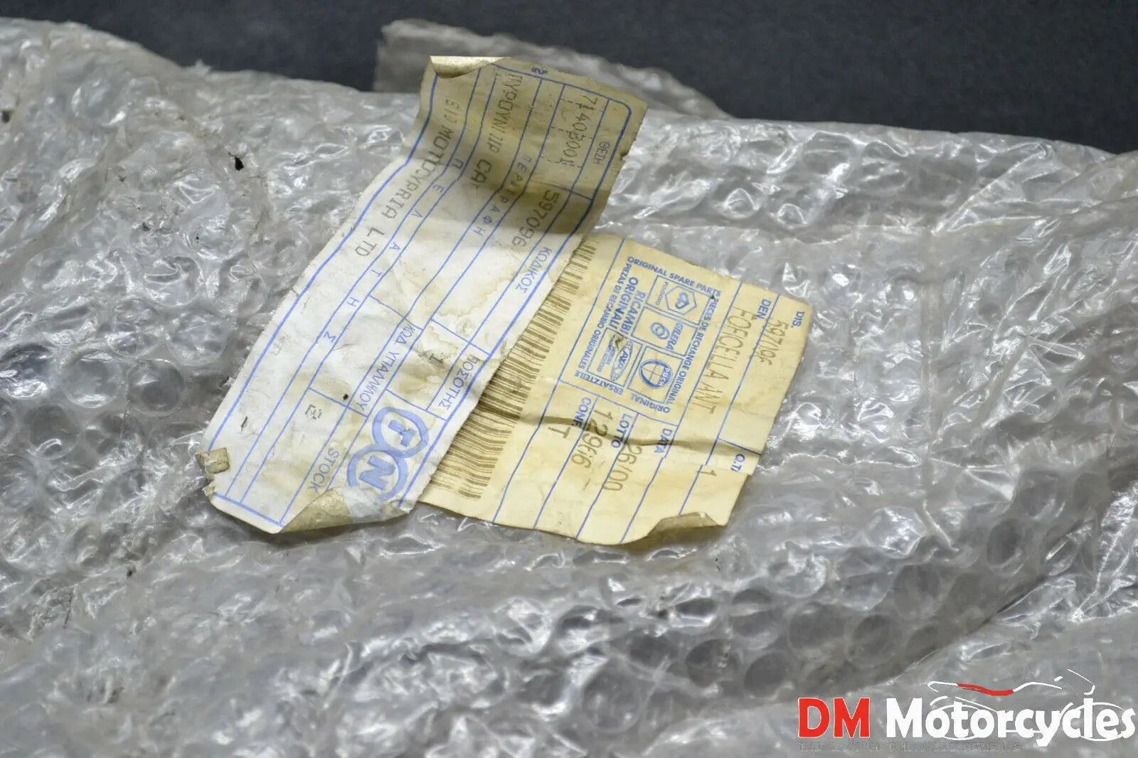 Piaggio genuine nos zip 50 fork assy pn 597096