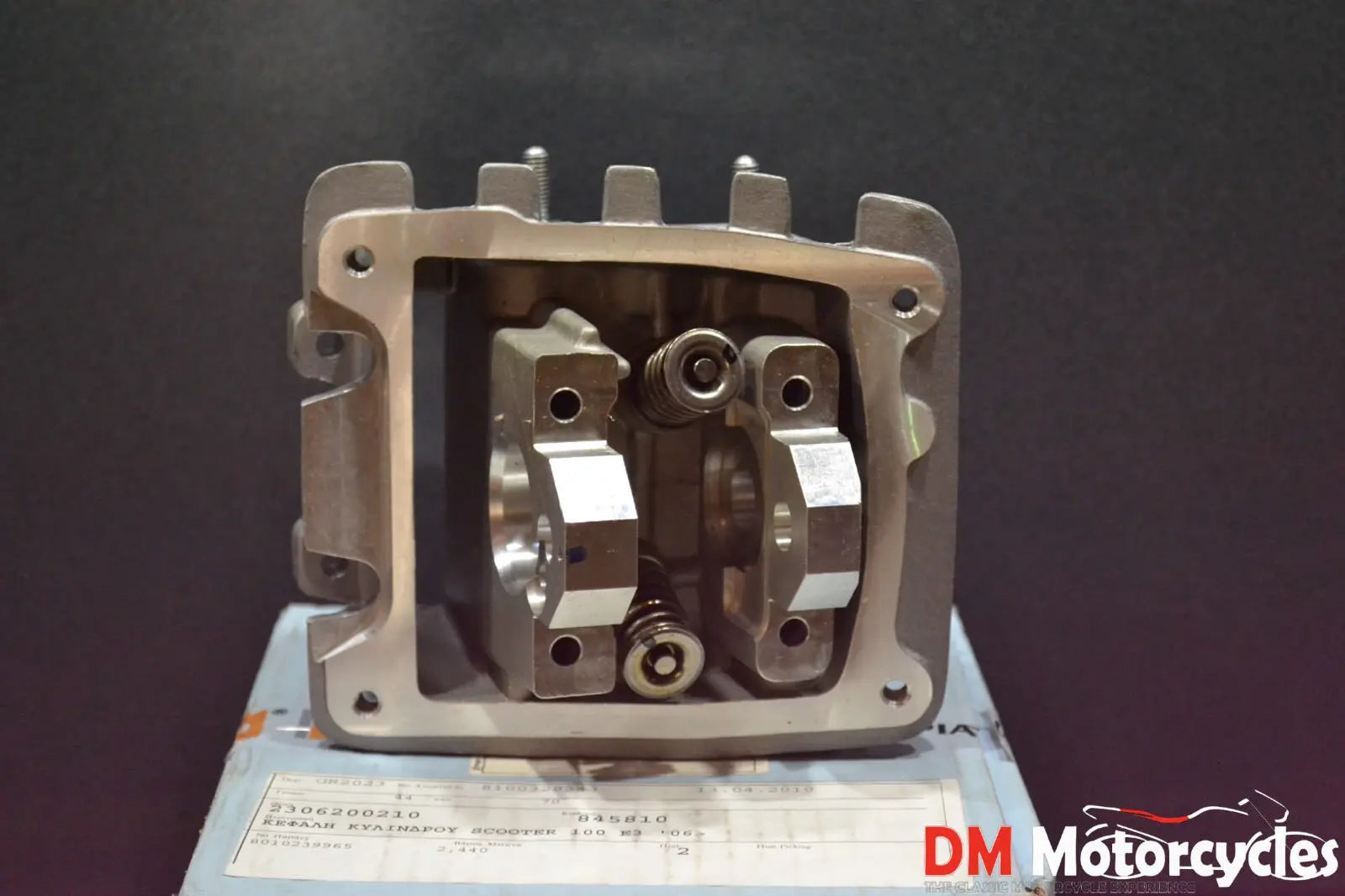 Piaggio genuine new zip fly liberty 100 4t cylinder head assy pn 845810