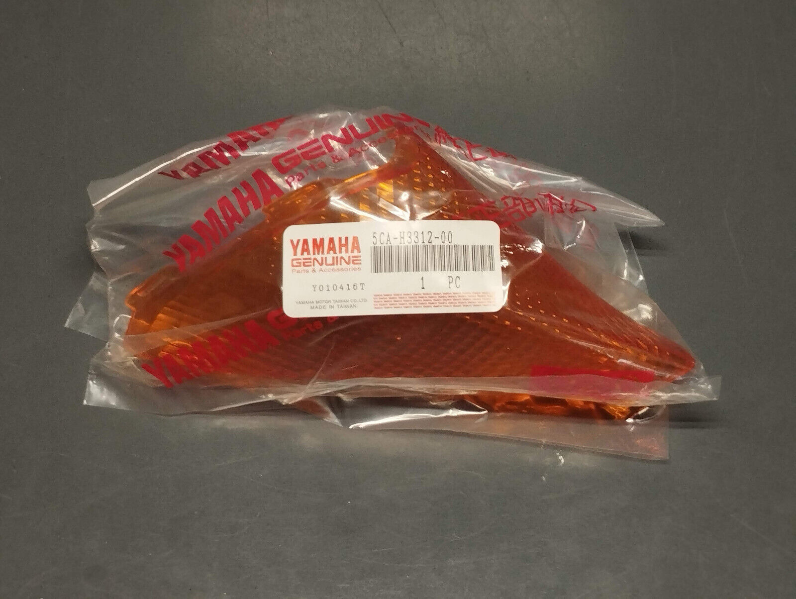 Yamaha genuine new yp 125 majesty 98 front flasher turn signal lens 5ca-h3312-00