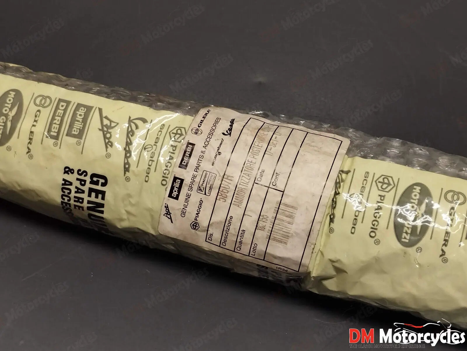 Piaggio genuine new x10 125 350 rear shock absorber pn 58607r