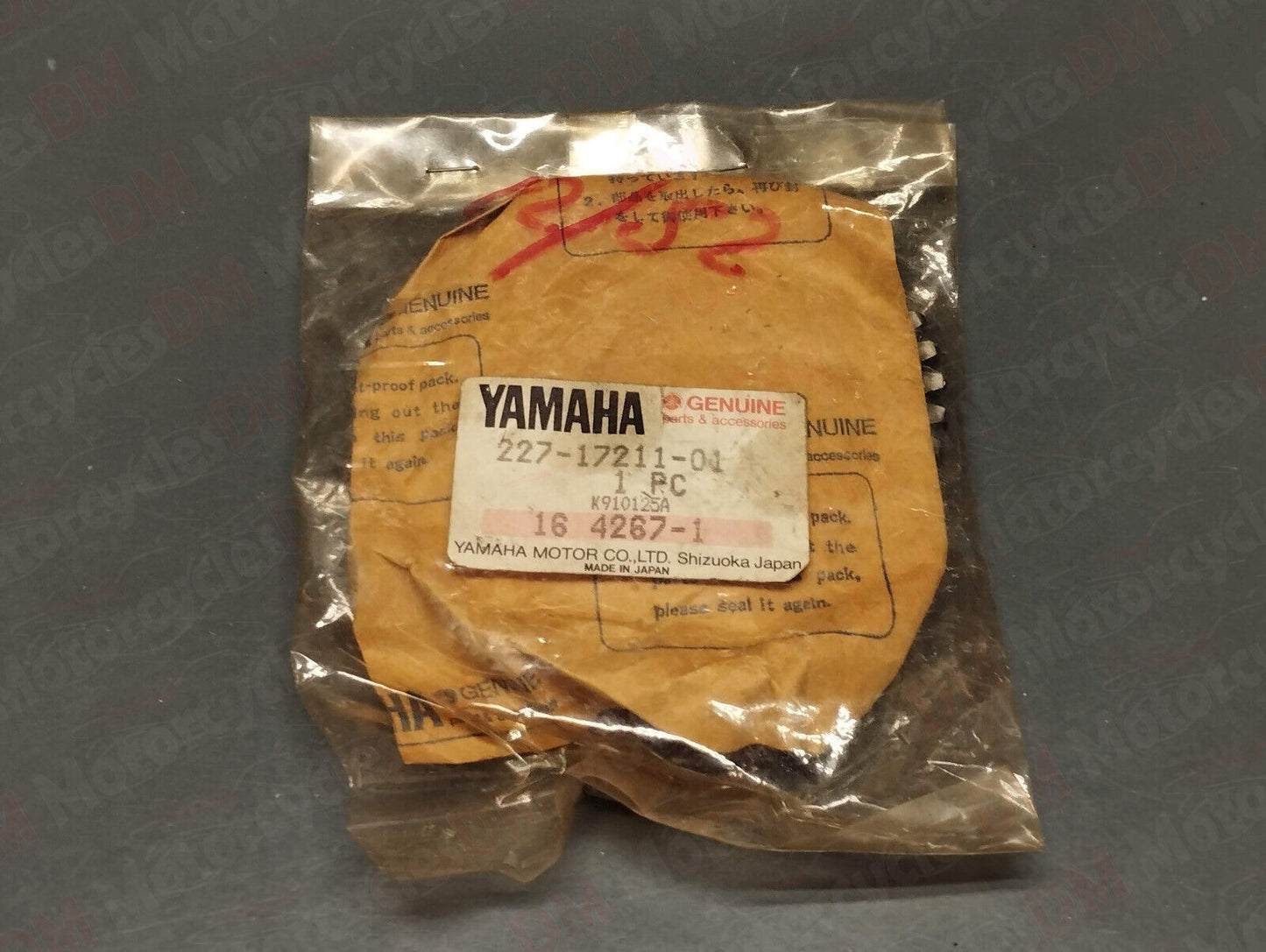 Yamaha genuine nos ya6 64 65 66 transmission 1st wheel gear pn 227-17211-01