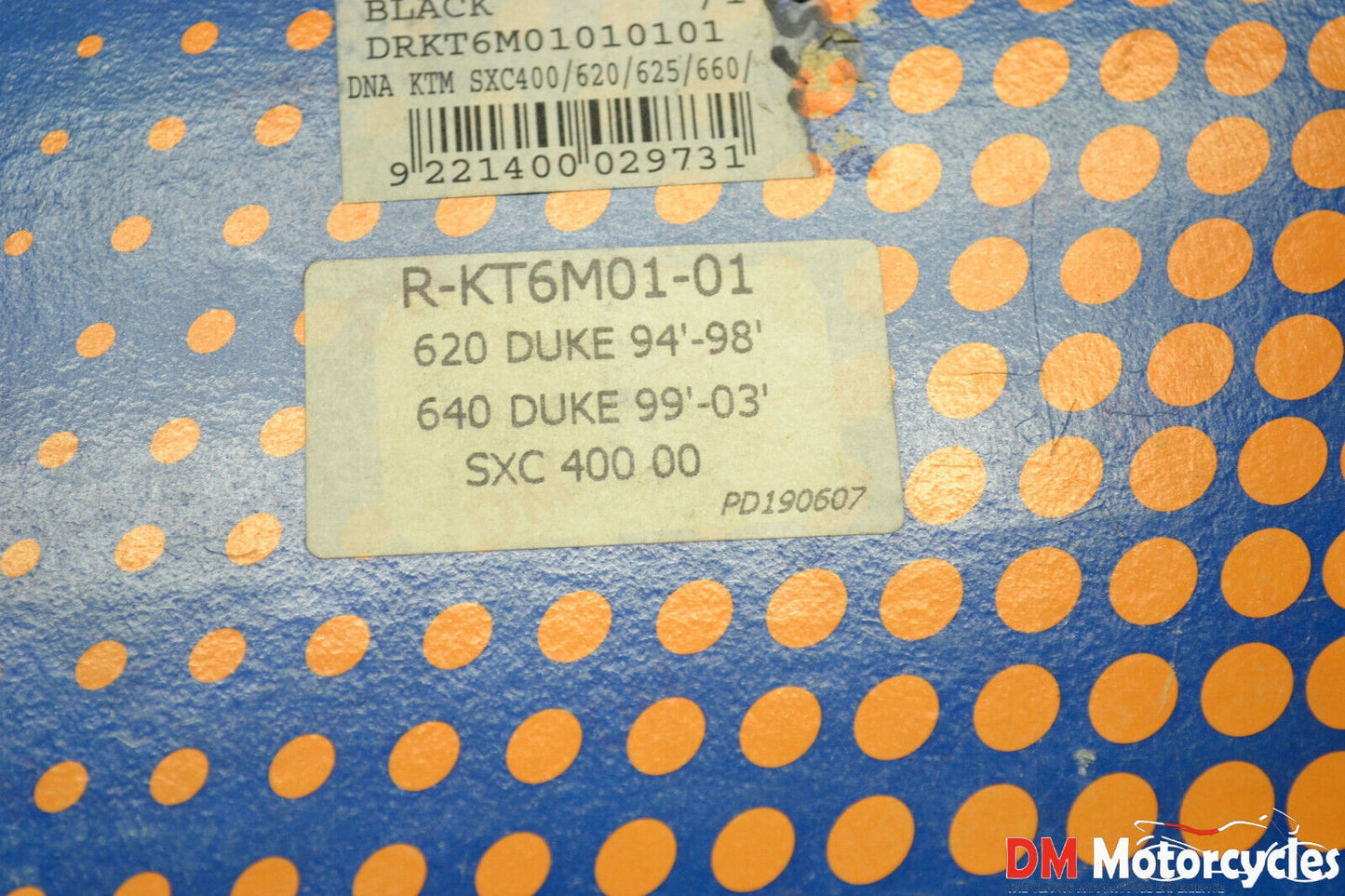 Genuine dna performance air filter ktm duke 620 94-98 640 99-03 pn r-kt4e08-0r