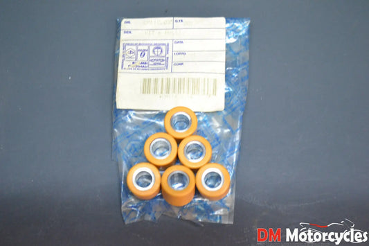 Piaggio genuine new Gilera dna runner 50 5.3g 6 variator roller set pn cm1102035
