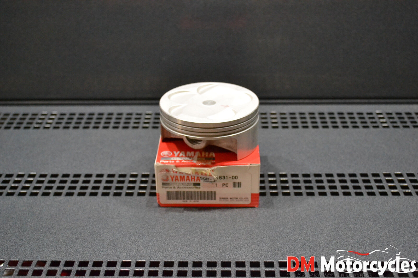 Yamaha genuine new yz400 wr400 1999 - 2000 piston standard pn 5gr-11631-00