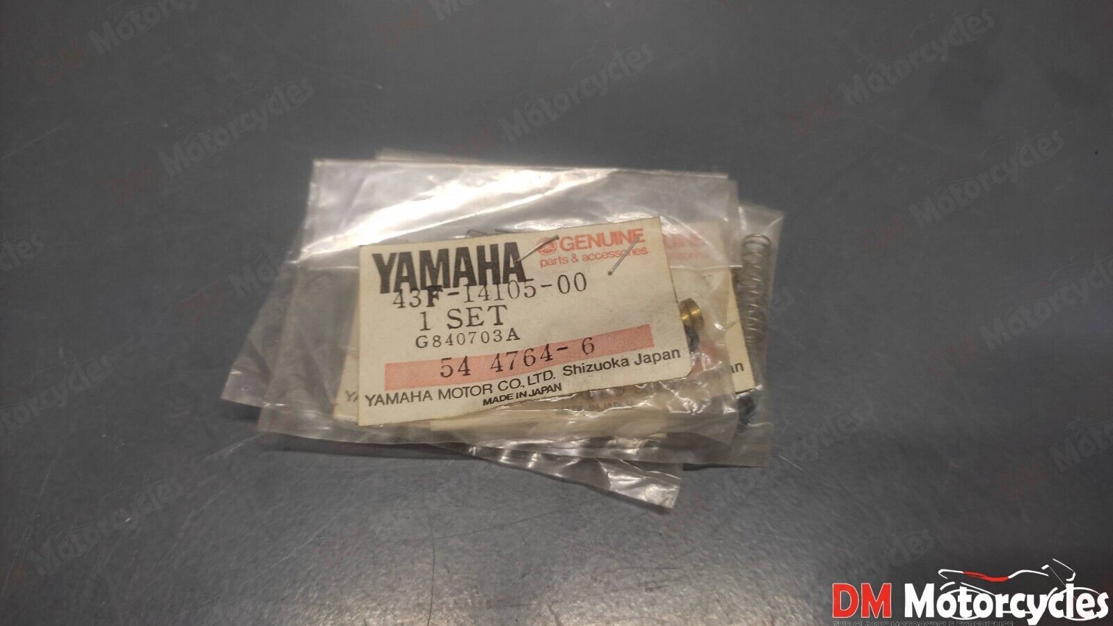 Yamaha genuine nos xt600 xt 600 1986 carburetor pilot screw set pn 43f-14105-00