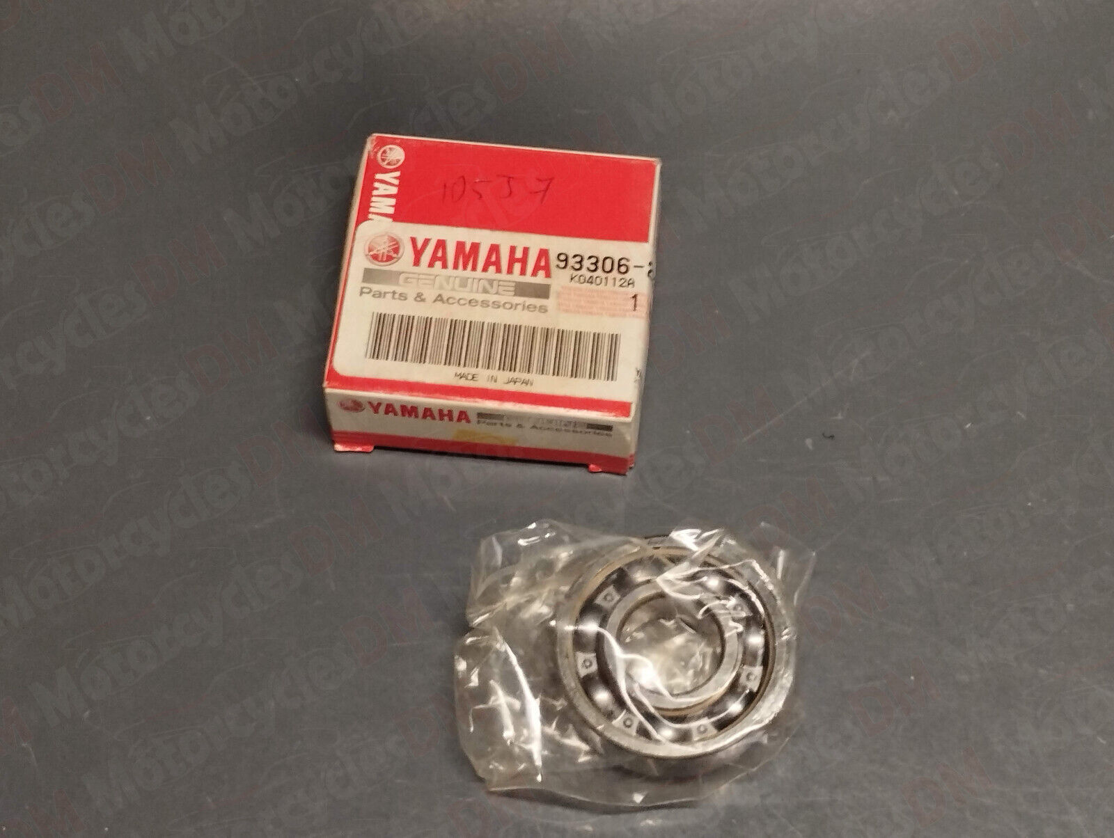 Yamaha genuine new srx 600 400 xv 1000 1100 700 750 xtz bearing pn 93306-20310