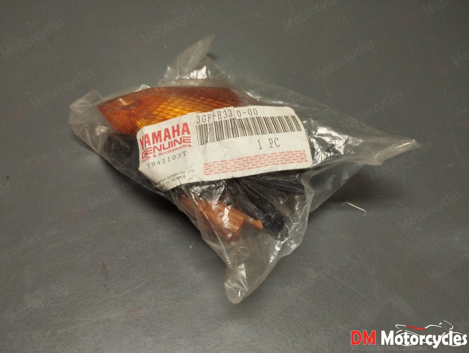 Yamaha genuine new cr50 t target 50 left front turn signal pn 3gf-h3310-00
